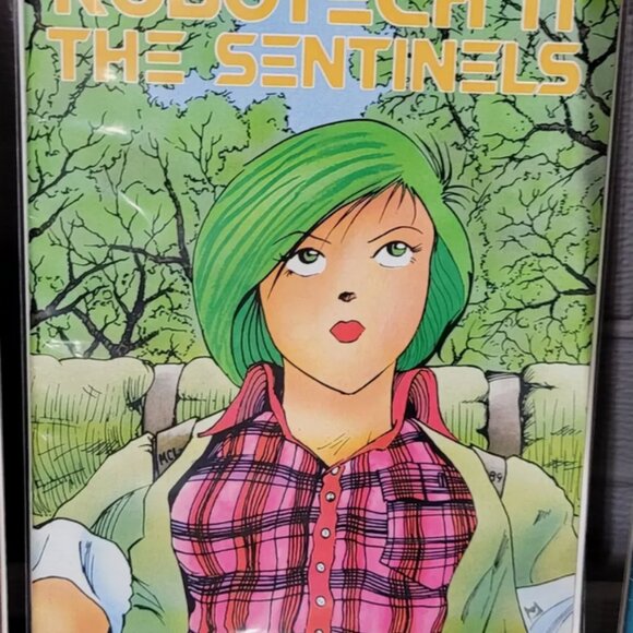 ROBOTECH II THE SENTINELS MALCONTENT UPRISINGS #1-12 1989 ETERNITY! RARE! SIGNED - Picture 12 of 13